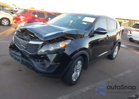 2011 Kia Sportage Lx из США, поврежденный, VIN KNDPB3A29B7139273